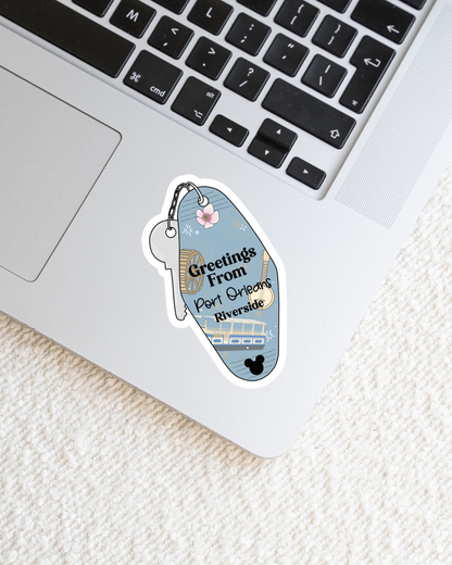Greetings From Magical Resort Vinyl Stickers