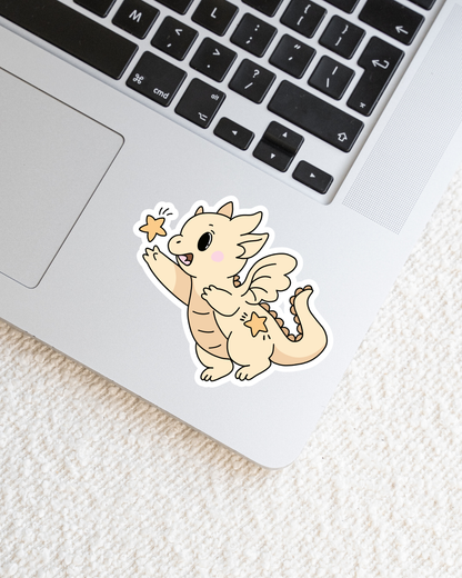 Constellation Star Dragon Vinyl Sticker