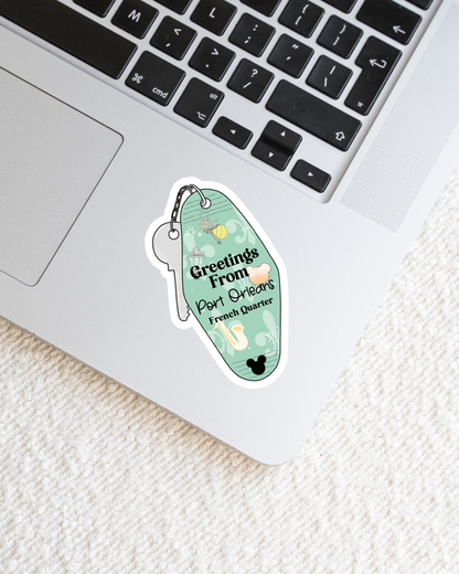 Greetings From Magical Resort Vinyl Stickers