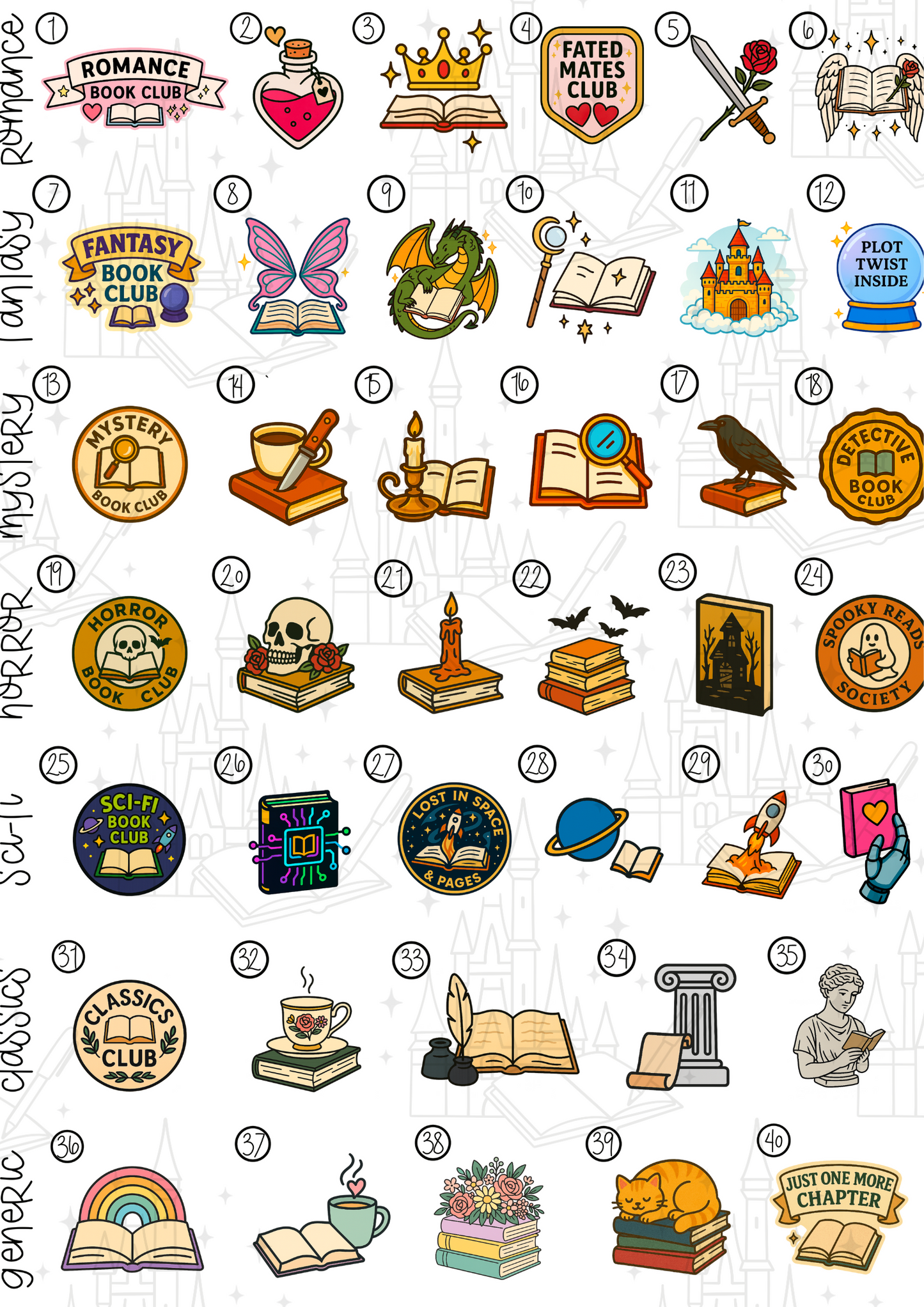 LIMITED Bookish Custom Pouch