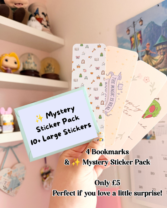 Large Stickers & Bookmarks Fiver Friday Bundle RRP £30