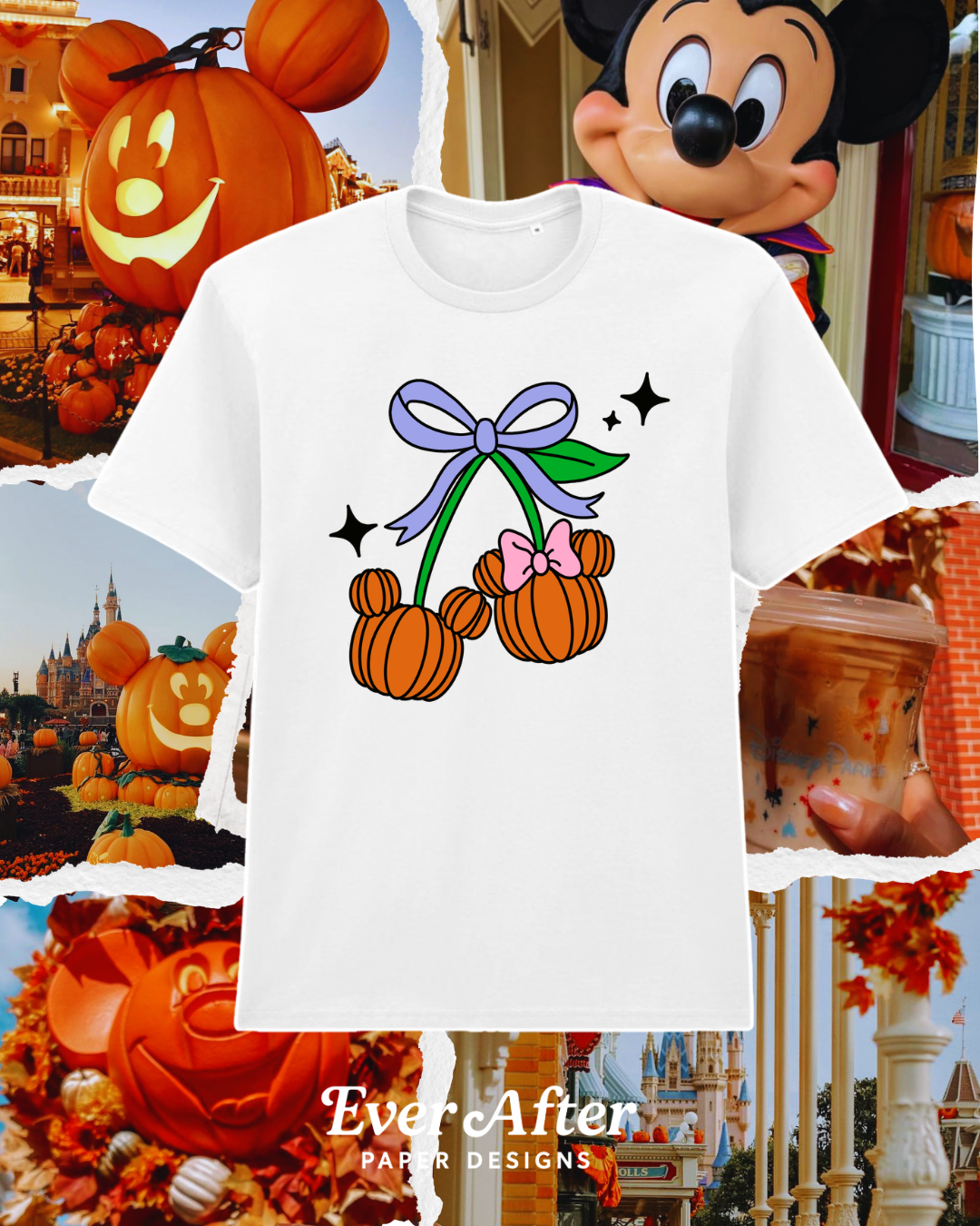 Magical Pumpkin Cherries T-Shirt