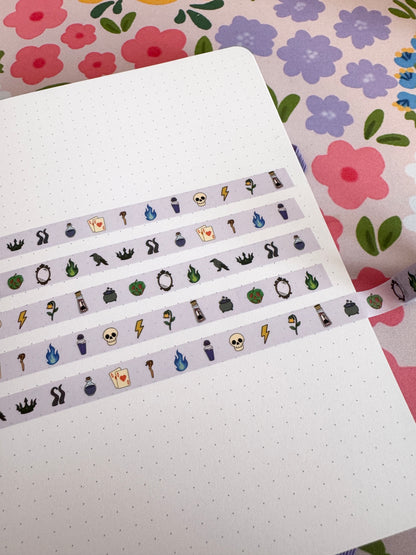 10mm Villains Icons Washi Tape