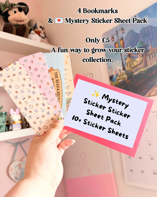 Sticker Sheets & Bookmarks Fiver Friday Bundle RRP £30