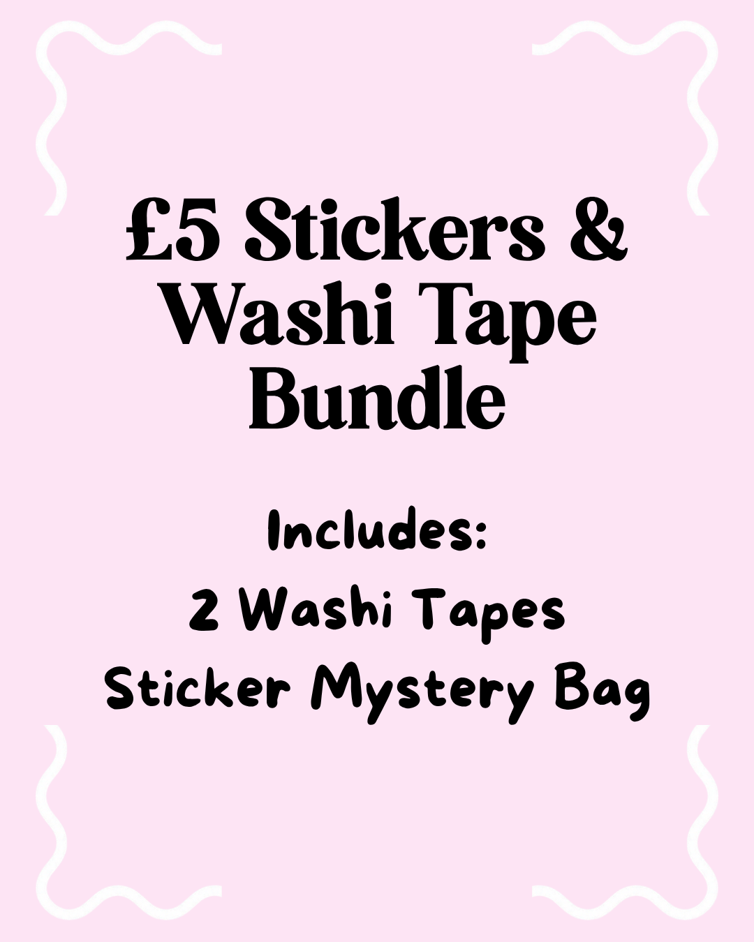 £5 Washi & Sticker Mystery Bundle