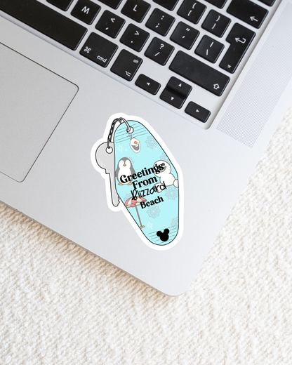 Greetings From Magical Parks Vinyl Stickers