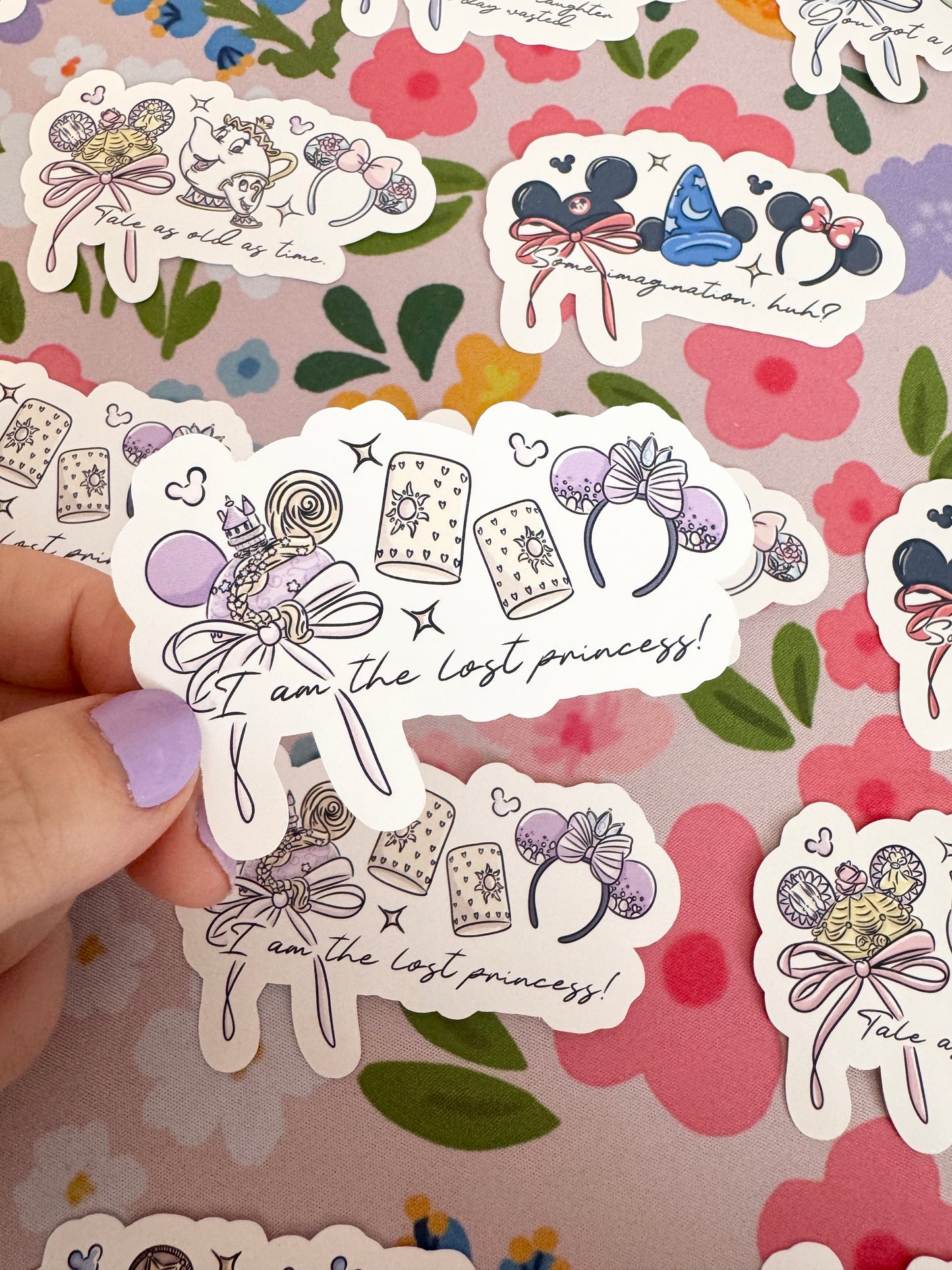 Lost Princess Magical Vinyl Sticker