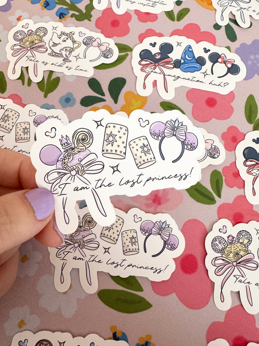Lost Princess Magical Vinyl Sticker