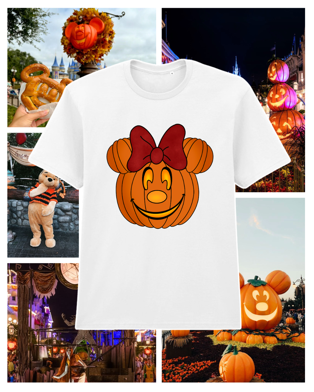 Magical Girlie Pumpkin Mouse T-Shirt