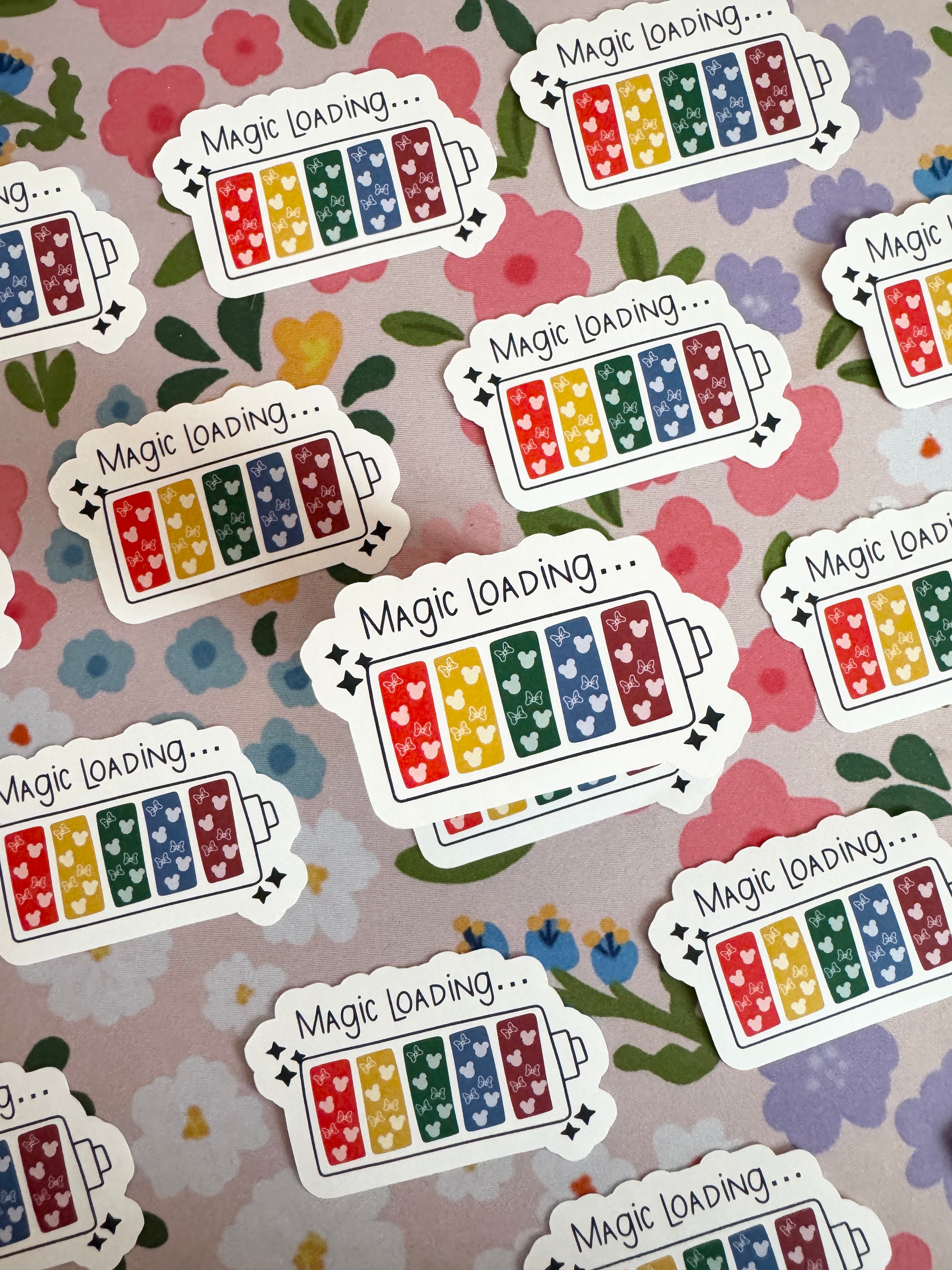 Christmas Magic Loading Vinyl Sticker – Ever After Paper Designs