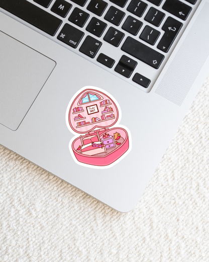 Smut Book Pocket World Vinyl Sticker