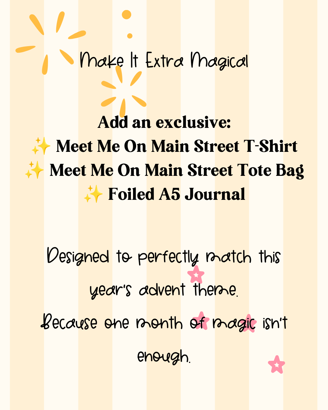 "Meet Me On Main Street" Advent Calendar 2026