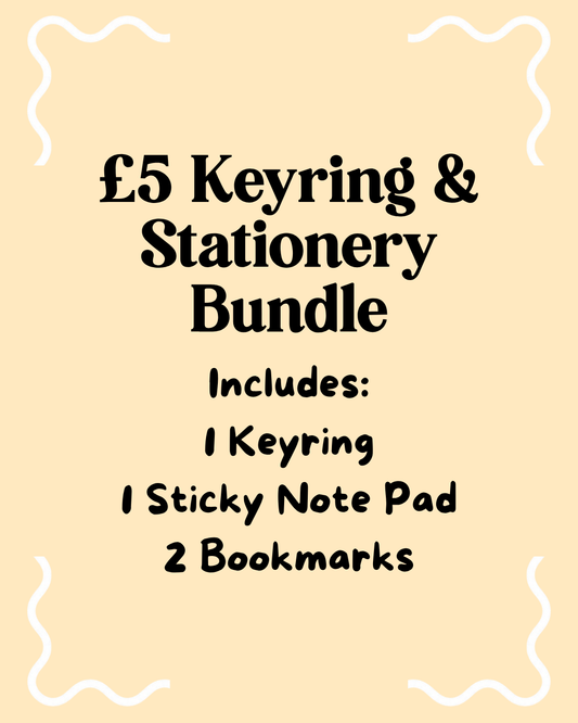 £5 Keyring & Stationery Mystery Bundle