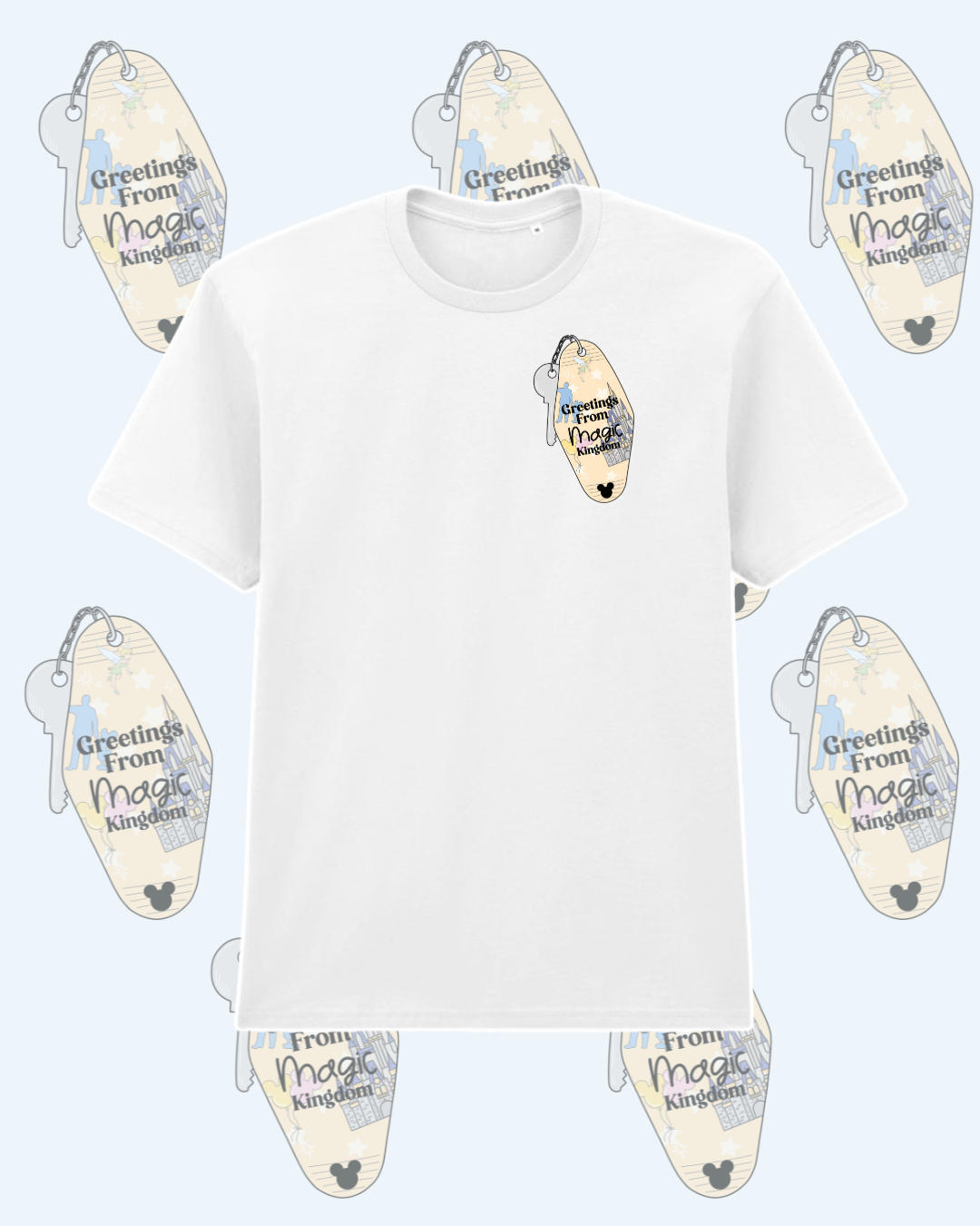 Greetings From Magical World Parks T-Shirt