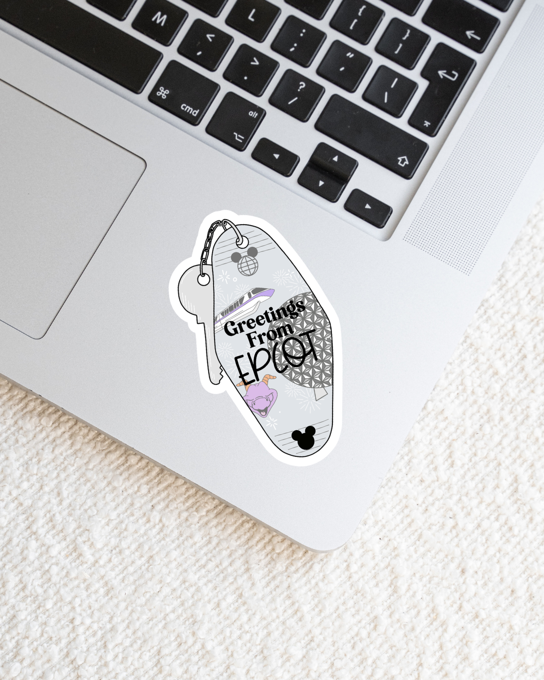 Greetings From Magical Parks Vinyl Stickers