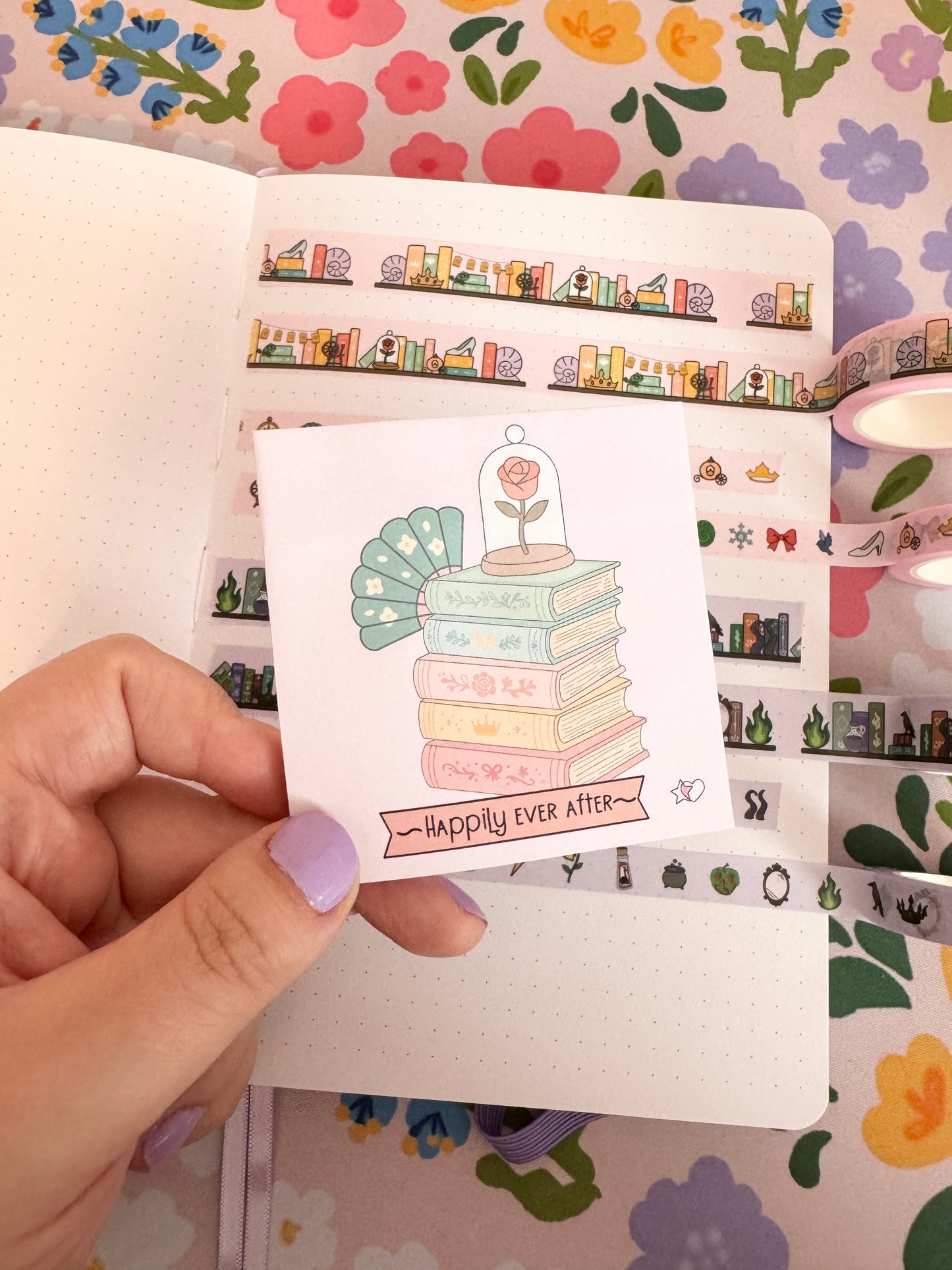 Princess Bookish Sticky Notes