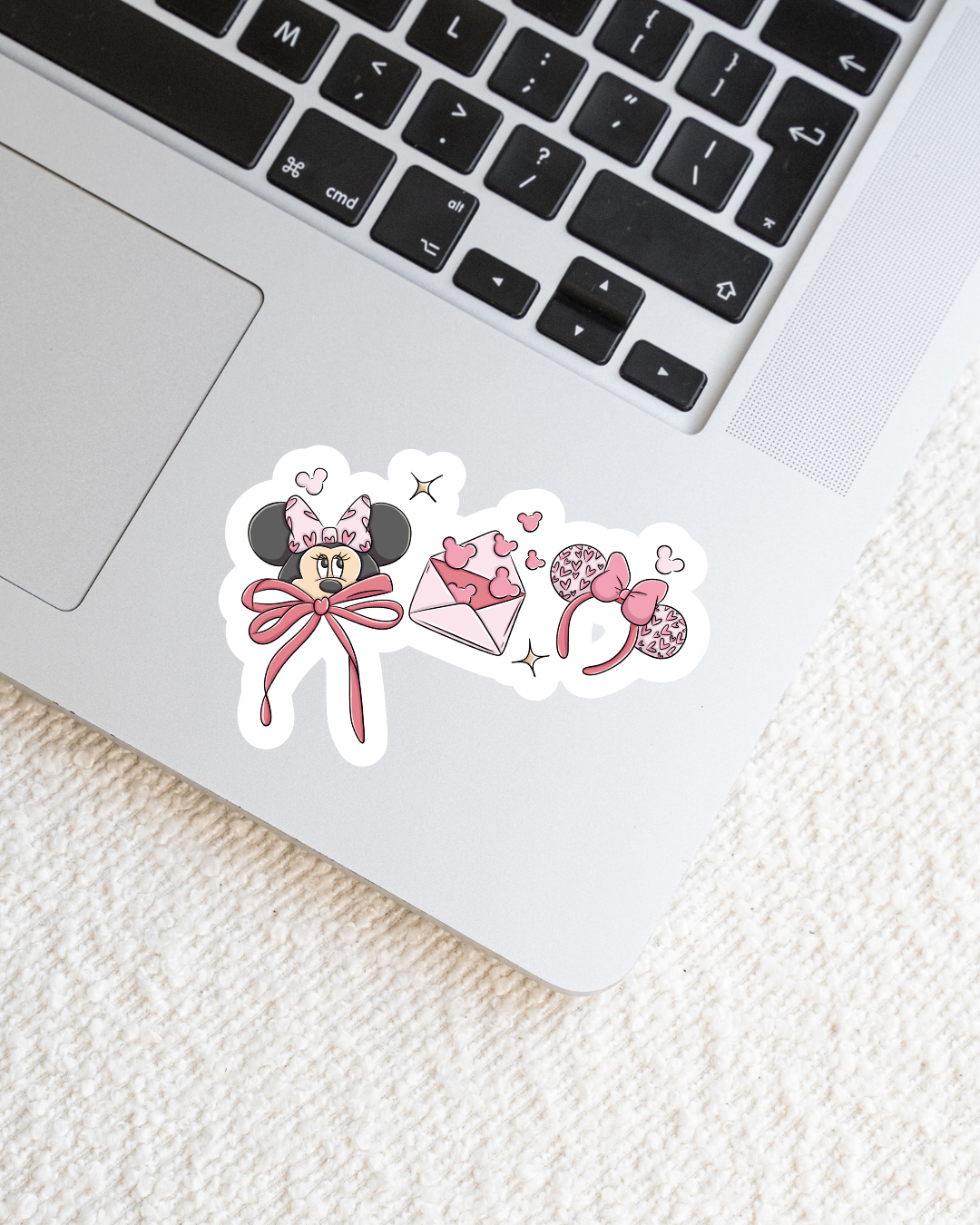 Love Letter Mouse Magical Vinyl Sticker