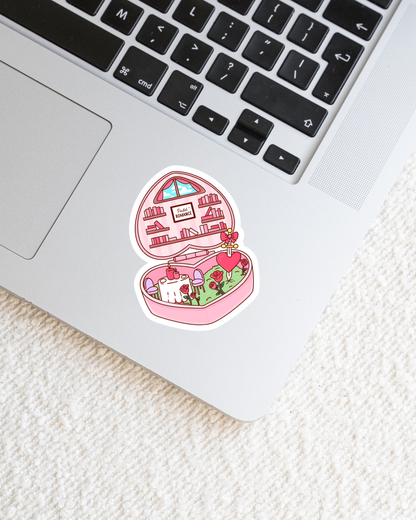 Romance Book Pocket World Vinyl Sticker