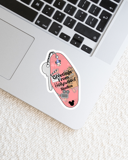 Greetings From Magical Parks Vinyl Stickers