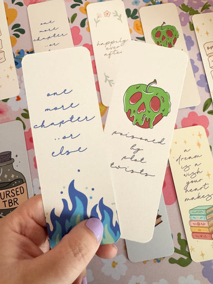 Poison Apple Bookmark