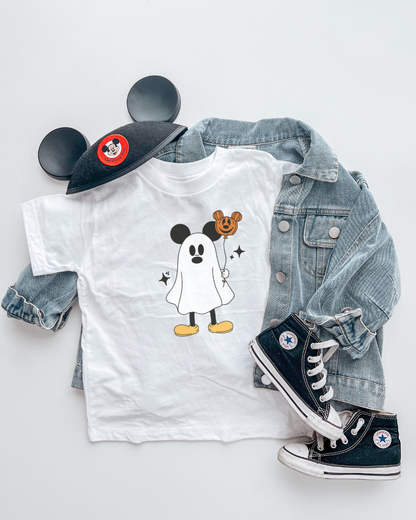 Magical Ghost & Pumpkin Balloon T-Shirt