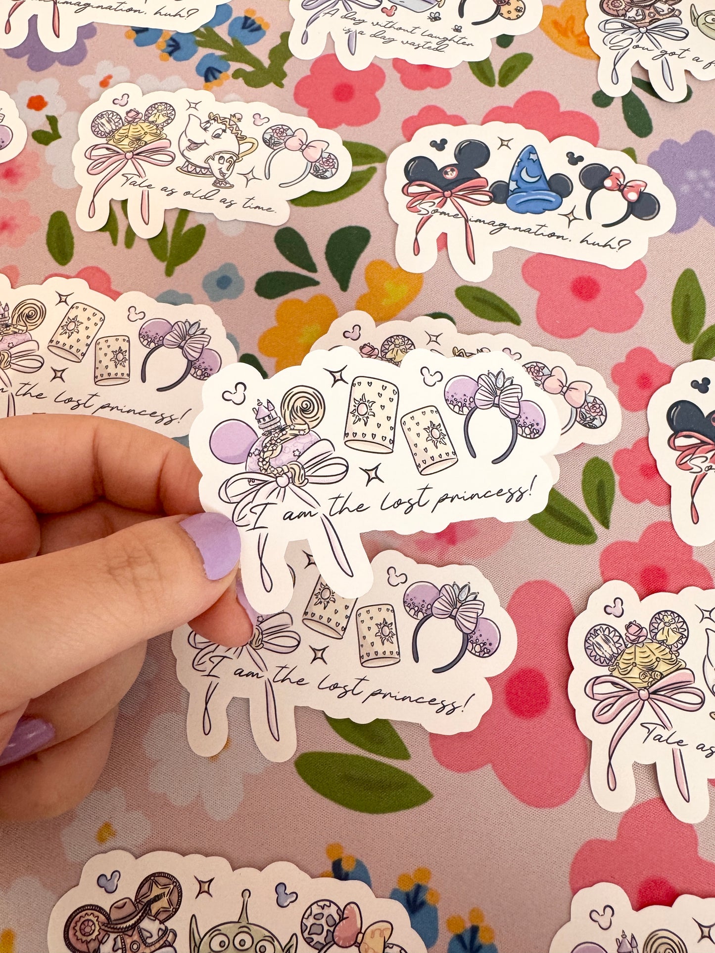 Lost Princess Magical Vinyl Sticker