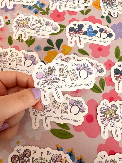 Lost Princess Magical Vinyl Sticker