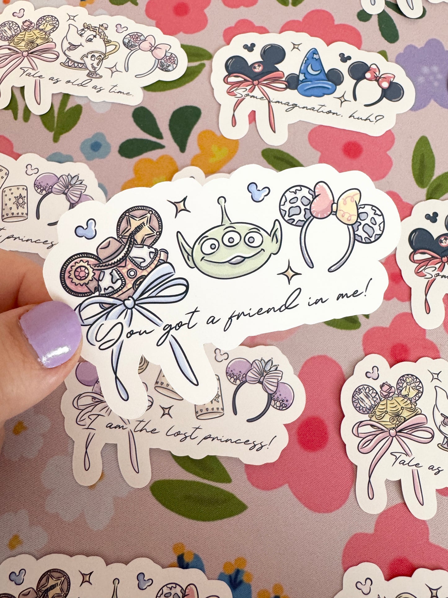 Friend In Me Magical Vinyl Sticker