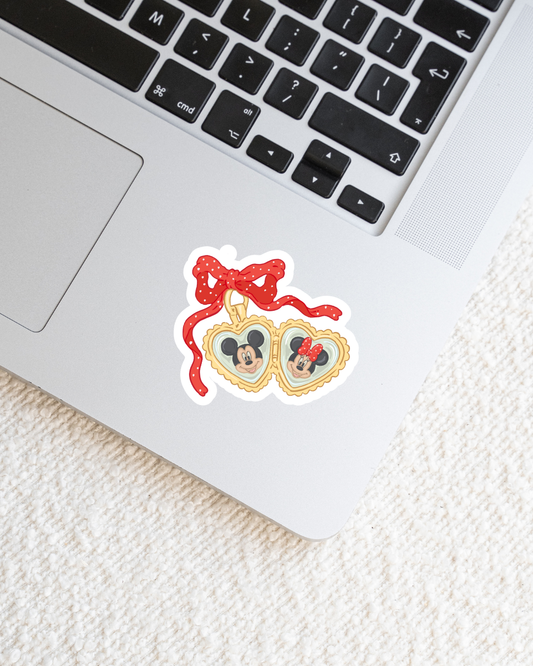 Magical Love Locket Vinyl Sticker