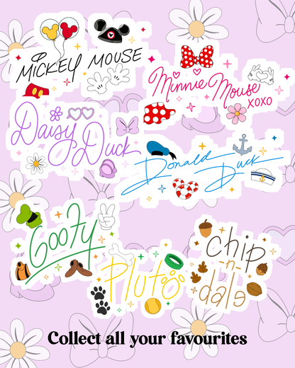 Magical Autograph Vinyl Sticker Collection