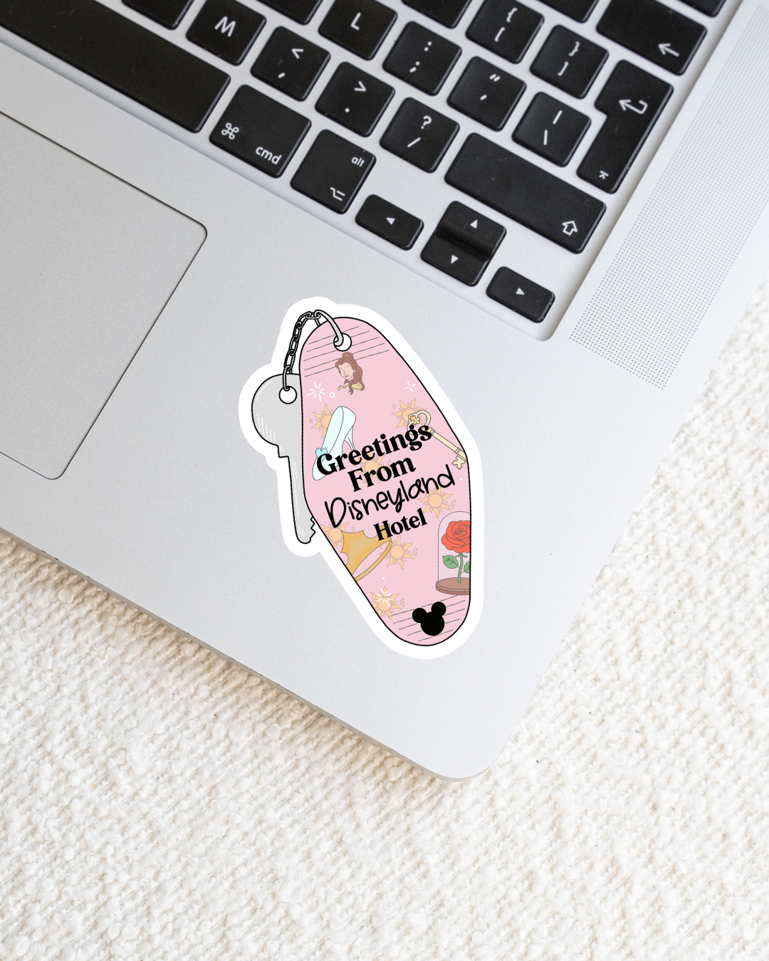 Greetings From Magical Land Hotel Vinyl Stickers