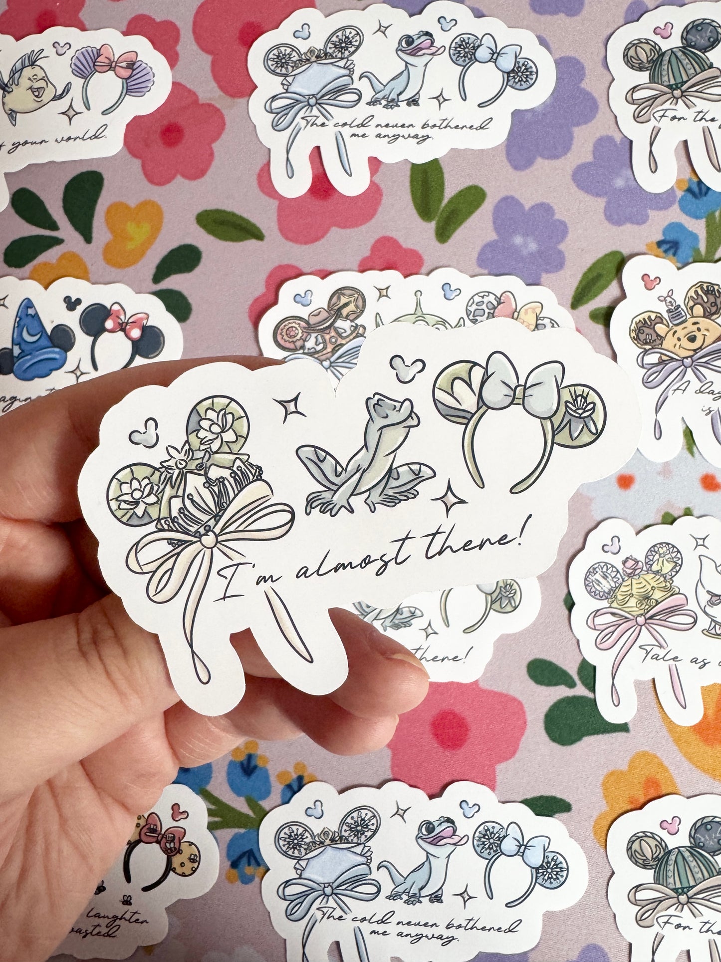 Almost There! Magical Vinyl Sticker