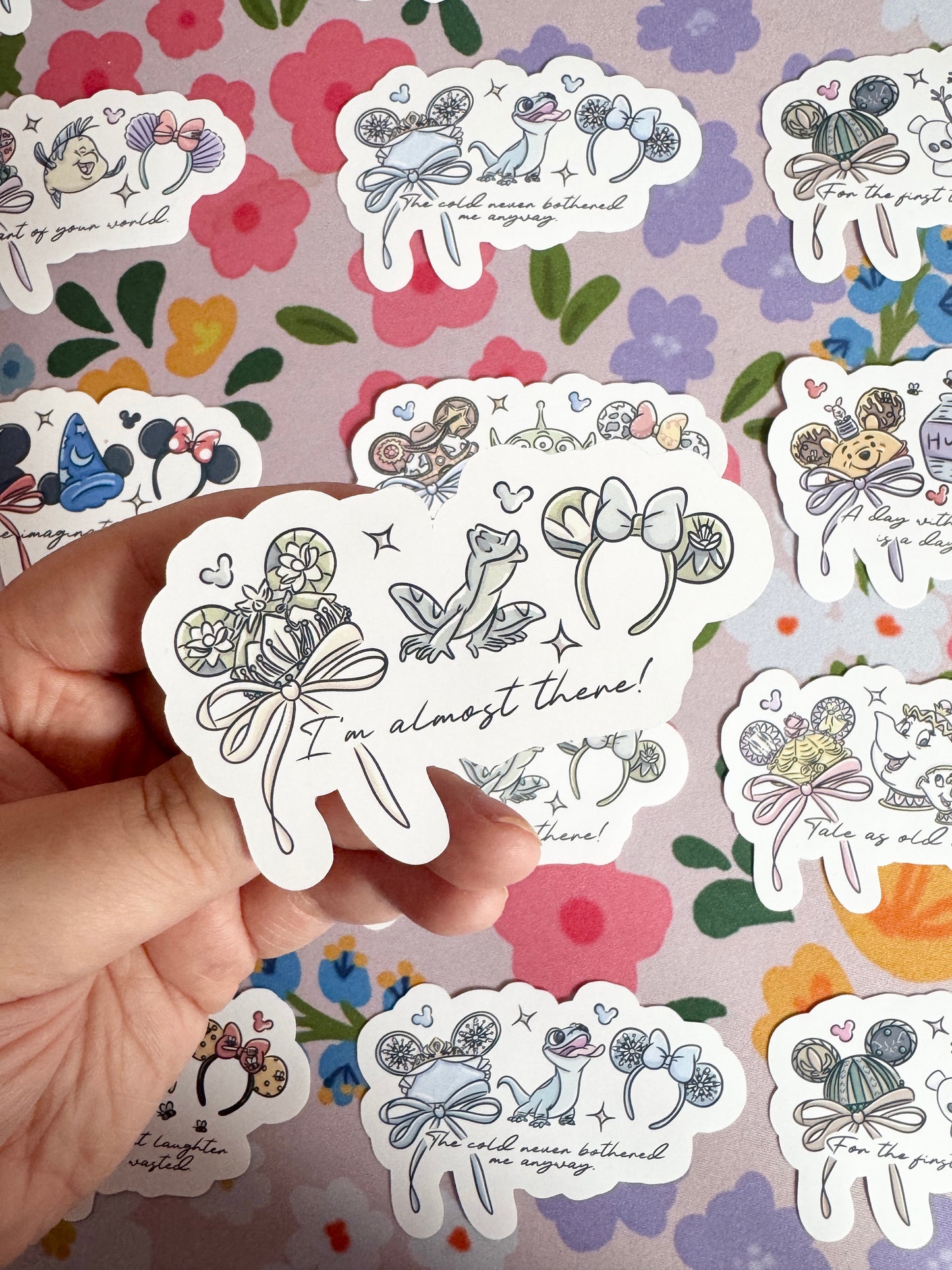 Almost There! Magical Vinyl Sticker