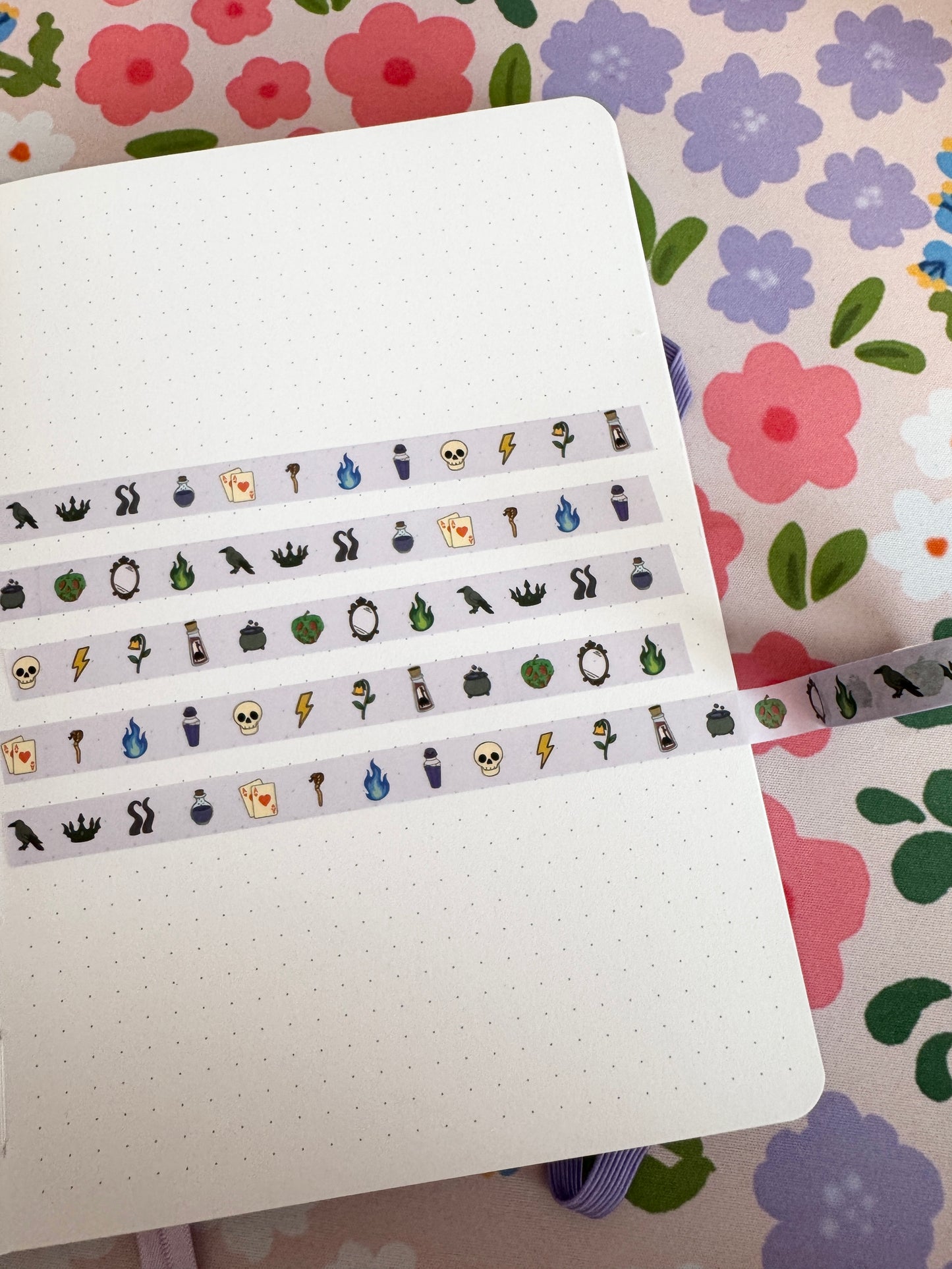 10mm Villains Icons Washi Tape