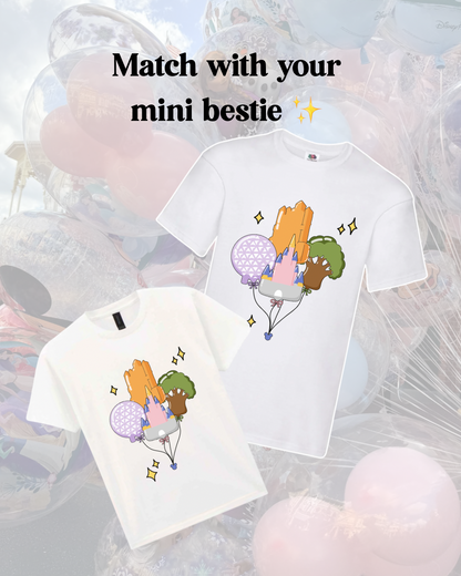Limited Edition Park Icon Balloons Tee & Mouse Ears