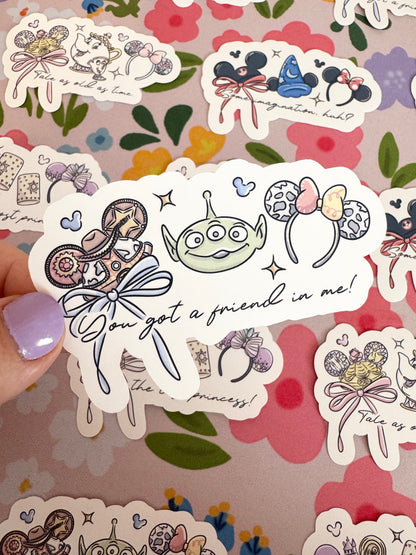 Friend In Me Magical Vinyl Sticker