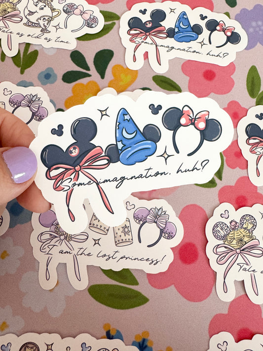 Some Imagination Vinyl Sticker