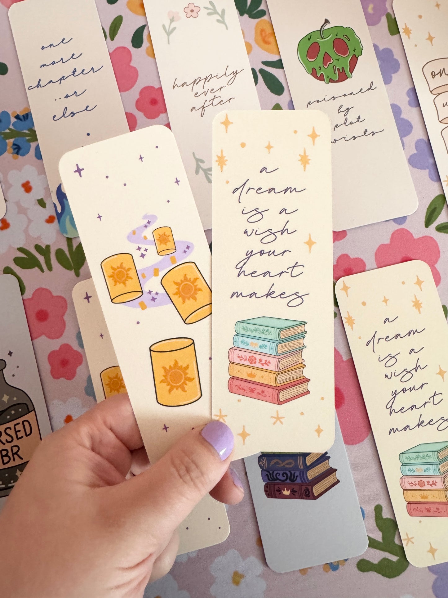 Floating Lanterns Bookmark