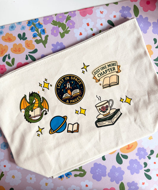 LIMITED Bookish Custom Pouch