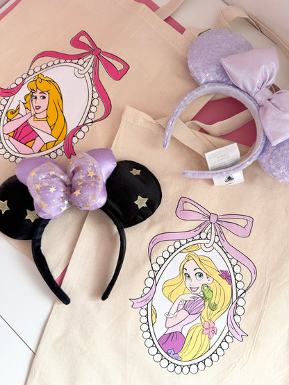 Sleeping Princess Tote Bag