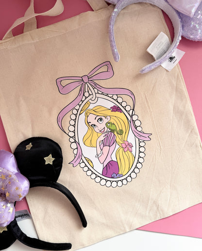 Floating Lantern Princess Tote Bag