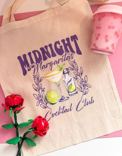 Margaritas Cocktail Club Tote Bag