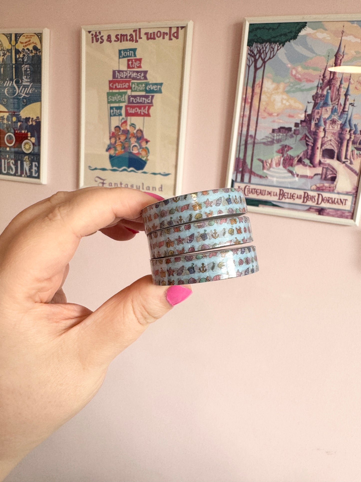 10mm By The Beach Icons Washi Tape