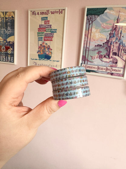 10mm By The Beach Icons Washi Tape
