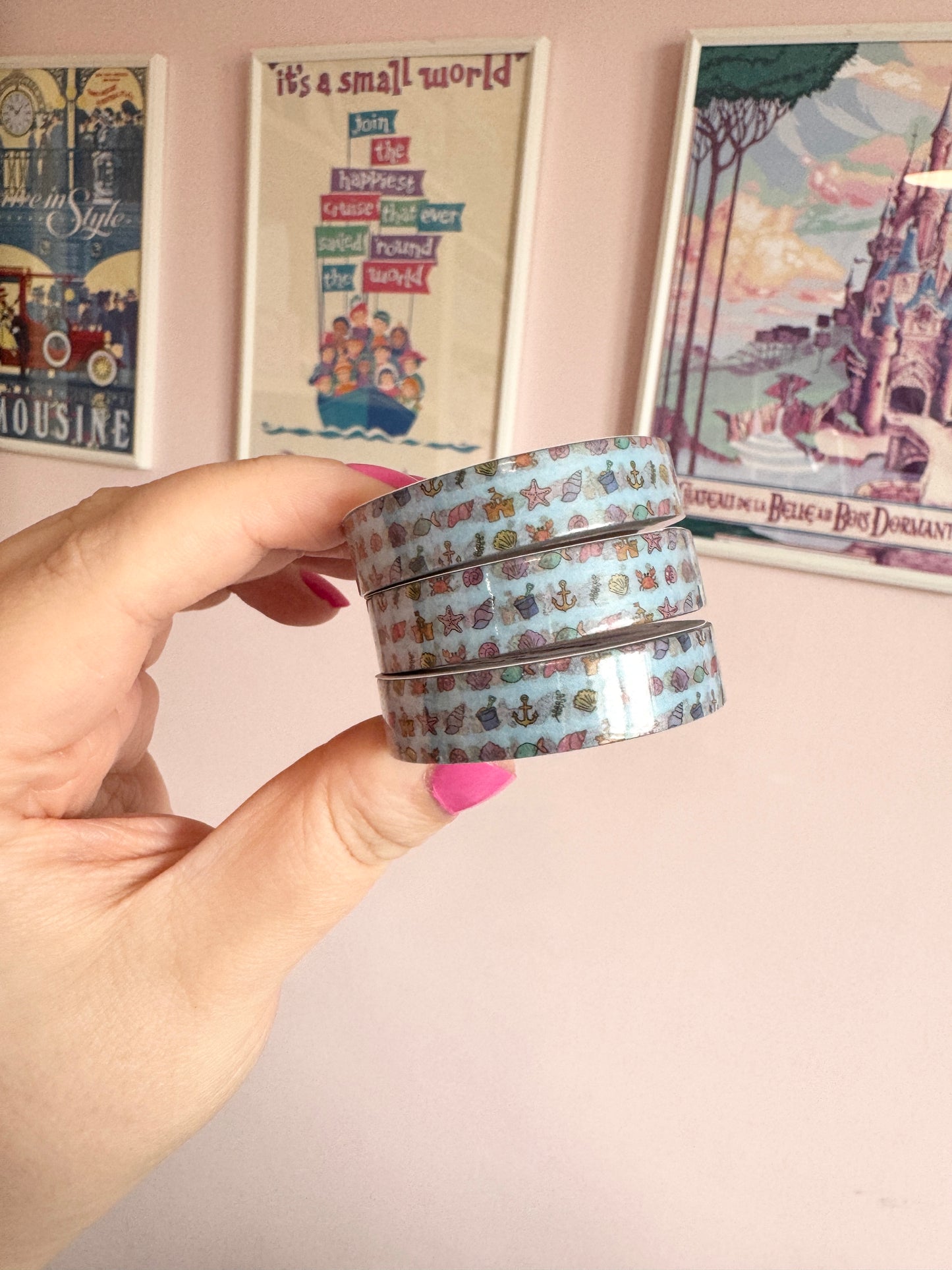 10mm By The Beach Icons Washi Tape