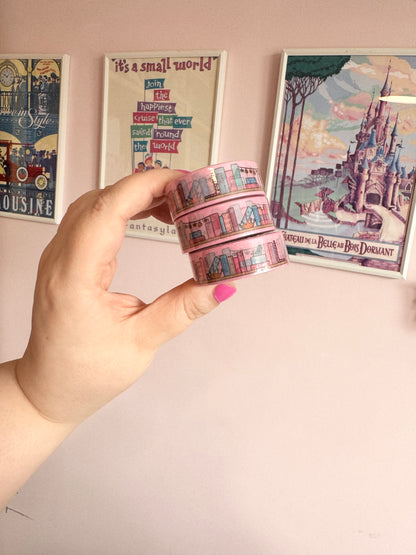 15mm Fairytale Bookshelves Washi Tape