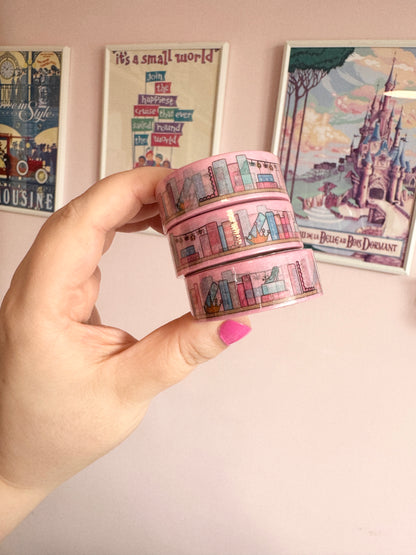 15mm Fairytale Bookshelves Washi Tape
