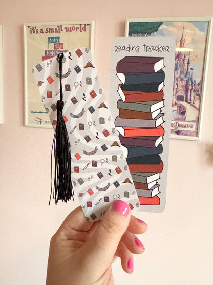 Crime/Mystery Book Club Reading Tracker Bookmark