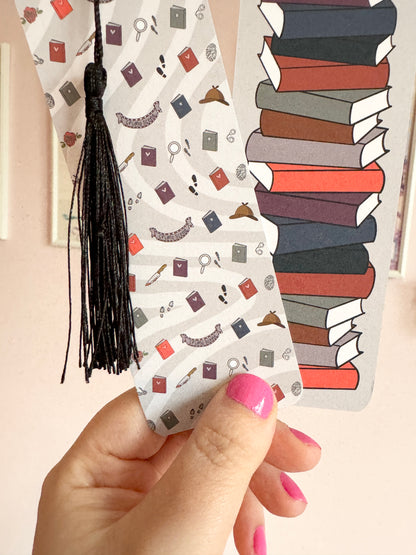 Crime/Mystery Book Club Reading Tracker Bookmark