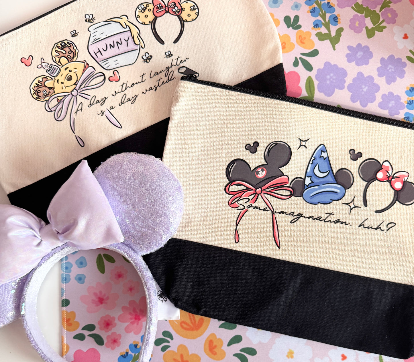 Acre Wood Characters Pouch